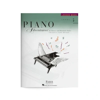 Afbeelding van piano adventures lesson book level 5