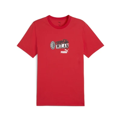 Afbeelding van Puma AC Milan Ftblnrgy Tshirt print, Heren, Maat: XXL, For all time red/black