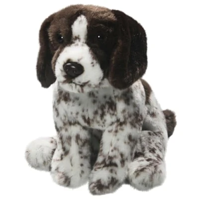 Afbeelding van Carl Dick Jachthond Engelse pointer zittend, hond, pluche dier, knuffel ca. 24 cm 2674