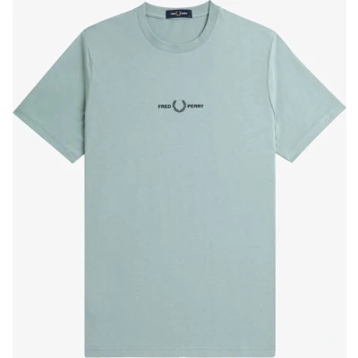 Afbeelding van Fred Perry Tshirt basic, Heren, Maat: Small, Blue