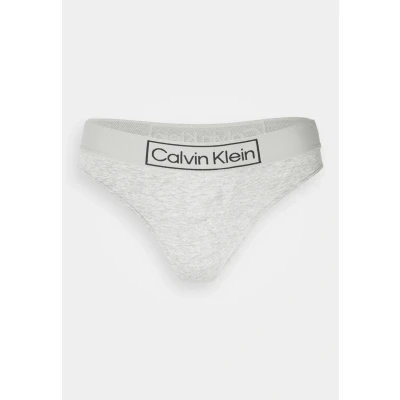 Afbeelding van Calvin Klein Underwear Thong String, Dames, Maat: Small, Grey heather