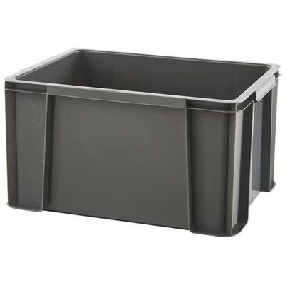 Afbeelding van ZONDAG SET VAN 3 MASTER BOX 17 Liter versterkte opslag en behandelingsbakken combineerbaar stapelbaar Grijs 4502005