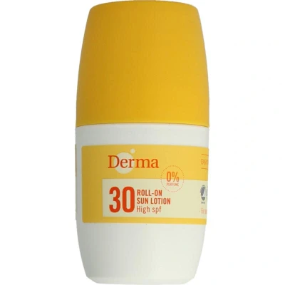 Afbeelding van Derma Eco Sun Zonnebrand Roller SPF30 Allergievrij Koraalvriendelijk Vegan