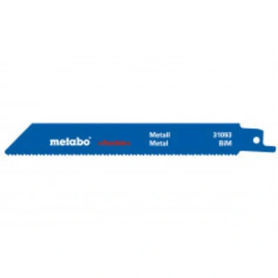 Afbeelding van Metabo reciprozaagbladen metaal BiM 5 st. 150x0,9 mm/1,8