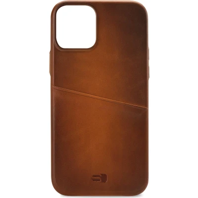 Afbeelding van Senza Desire Leather Cover with Card Slot Apple iPhone 13 Pro Max Burned Cognac