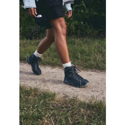 Afbeelding van Wandelschoen Lowa Women Renegade Evo GTX Mid Steelblue Oldrose Schoenmaat 36