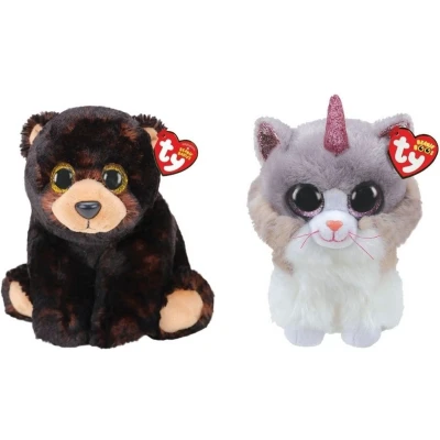 Afbeelding van Ty Knuffel Beanie Buddy Kodi Bear &amp; Asher Cat