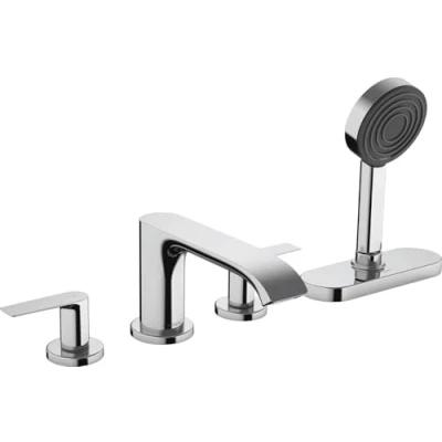 Afbeelding van Hansgrohe Vivenis 4 gats badrandmengkraan met sBox