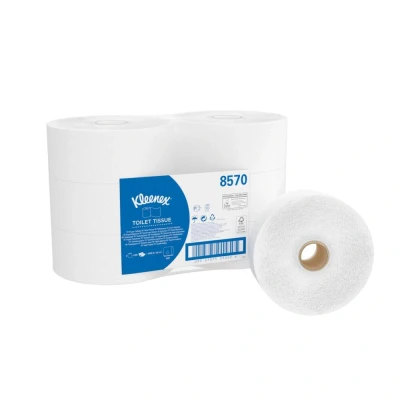 Afbeelding van Toiletpapier Kleenex jumbo 2 laags 200m wit 8570