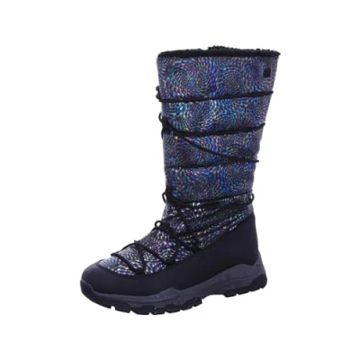 Afbeelding van s.Oliver Snowboots voor kinderen, Maat: 32, Black comb Textiel/ synthetisch