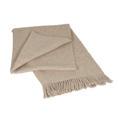 Afbeelding van Plaid Alpacawol Beige 130 x 200 cm Elvang