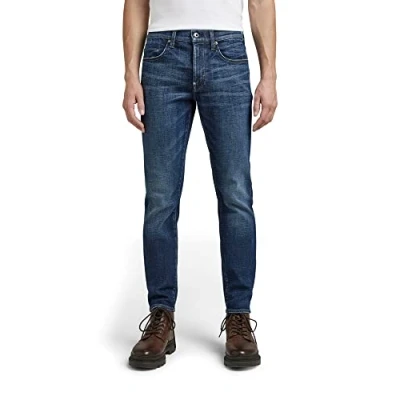 Afbeelding van G STAR heren Jeans Revend FWD Skinny Jeans, blauw (Worn in Stratos C051 d332), 26W / 30L