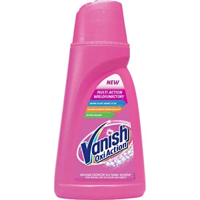 Afbeelding van Vanish Oxi Action Pink Odplamiacz purchyn do coloru i bieli 1 l