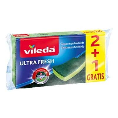 Afbeelding van Vileda Schuursponsen Ultra Fresh 3 stuks