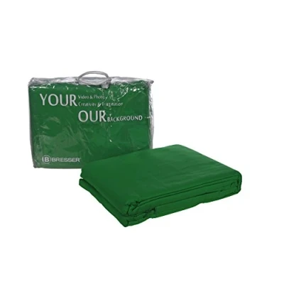 Afbeelding van Bresser Y 9 achtergronddoek 6x6m Chromakey groen