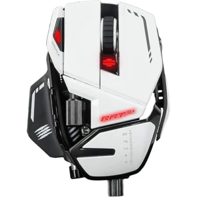 Afbeelding van MadCatz R.A.T. 8 + optische gaming mouse, wit