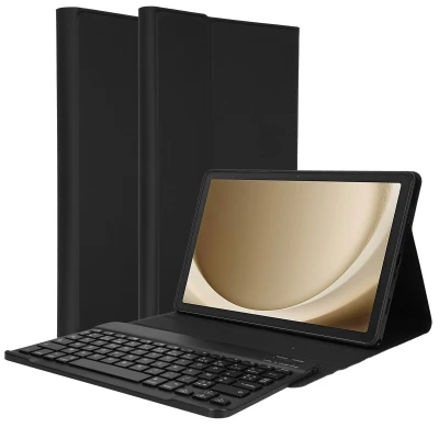 Afbeelding van Belgisch toetsenbord AZERTY Bluetooth Keyboard Bookcase voor de Samsung Galaxy Tab A9 Plus