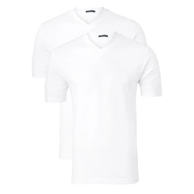 Afbeelding van Schiesser Tshirt American 2Pack Wit 3XL