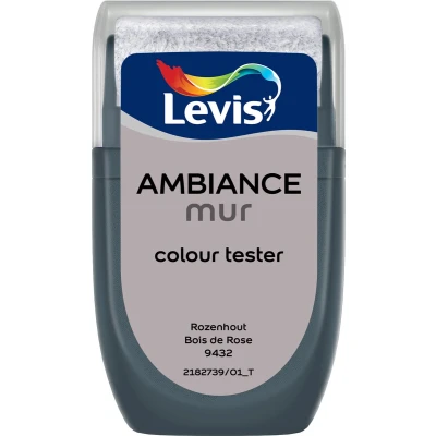 Afbeelding van Levis Verf Ambiance Mur Mat Tester 30ml Rozenhout