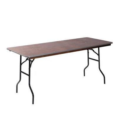 Afbeelding van Buffettafel hout inklapbaar rechthoekig 122x76 cm, 21122