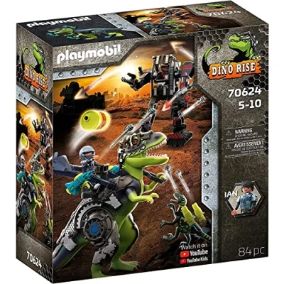 Afbeelding van Playmobil Gevecht DER Giganten DINO RISE Miniaturen voor kinderen, Maat: One Size, Multicolor