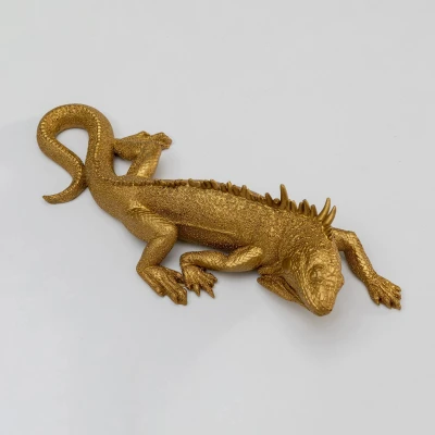 Afbeelding van Kare Wanddecoratie Lizard 31x11cm
