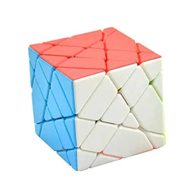 Afbeelding van Yealvin Axis Cube, 4x4x4 Magic Speed Cube 4x4 Stickerless Fisher Brain Teasers Puzzel Speelgoed voor Kinderen