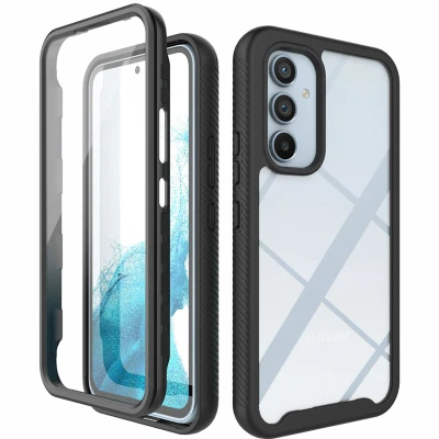 Afbeelding van Samsung Galaxy A54 (5G) Hoesje Kunststof iMoshion Hardcase/Backcover Zwart Telefoonhoesje