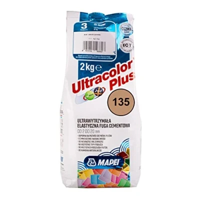 Afbeelding van Mapei ULTRACOLOR PLUS 2kg 135 Golden Dust mortel voor voegen tot 20 mm breed
