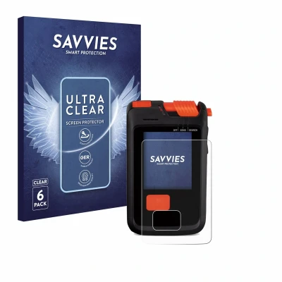 Afbeelding van Savvies Screenprotector voor Mammut Barryvox S2 Folie Beschermfolie transparant (6 Stuks)