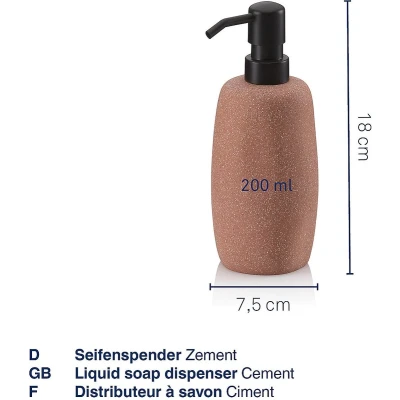 Afbeelding van Zeepdispenser Kela Roda Oranje