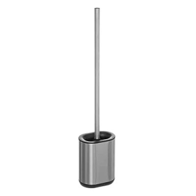 Afbeelding van 5Five Toiletborstel inclusief houder RVS en kunststof 53 cm Toiletborstels