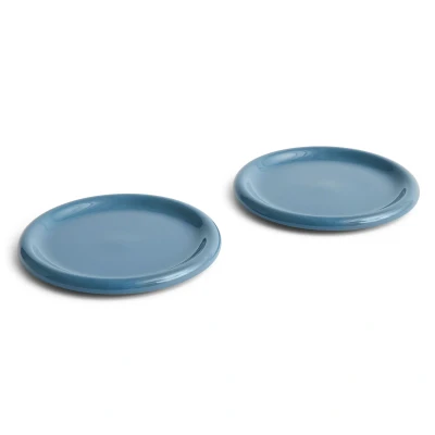 Afbeelding van Hay Barro DinerbordØ24 Set Van 2 Dark Blue