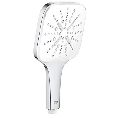 Afbeelding van GROHE Rainshower 130 SmartActive Cube Douche en douchesysteem, handdouche met 3 straalsoorten, maanwit, 26551LS0
