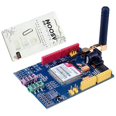 Afbeelding van SIM900 GPRS/gsm Shield Development Board Quad Band Module with Antenna + gift