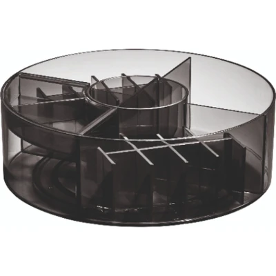 Afbeelding van Organiser iDesign Sarah Tanno Palet Station Grijs (25,4 x 9 cm)