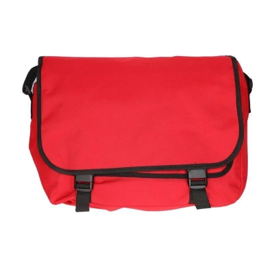 Afbeelding van Messenger aktetas met schouderband Rood