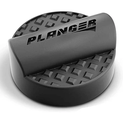 Afbeelding van Planger® rubberen pad voor autokrik (voor sommige Audi modellen), op garagekrik, beschermt auto&#039;s en SUV&#039;s door de vorm het rubber