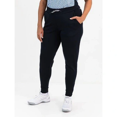 Afbeelding van Jeanelle Plus Size Trainingsbroek Dames Dark Blue 290 46 Tennisbroek