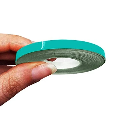 Afbeelding van 4R Quattroerre.it 10471 sierstrepen plakstrips voor auto&#039;s, petronas groen, 5 mm x 10 meter