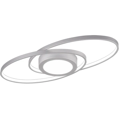 Afbeelding van Trio Moderne plafondlamp Galaxy grijs R62991187