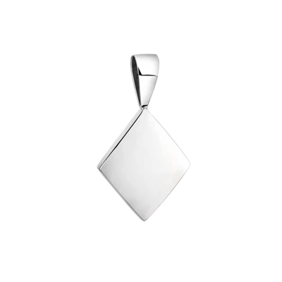 Afbeelding van Nenalina Dames Hanger Vierkante Geo in 925 Sterling Zilver
