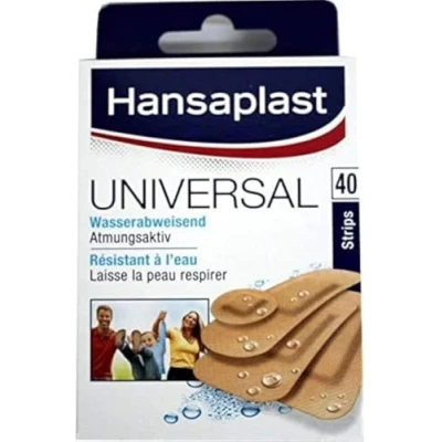 Afbeelding van Hansaplast Universele pleisters, vuil en waterafstotende wondpleisters, 40 strips