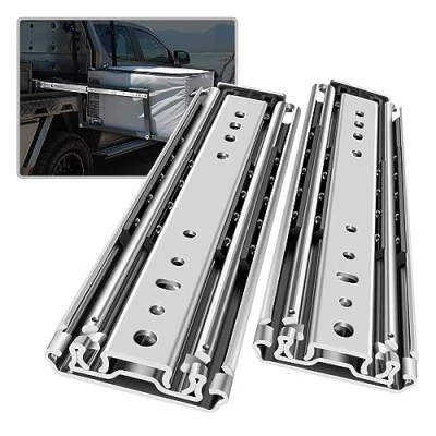 Afbeelding van AOLISHENG Robuuste laderails, ladegeleiders, 950 mm, voor zware belasting met een draagvermogen van maximaal 170 kg, 1 paar