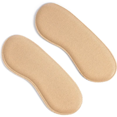Afbeelding van Hielbeschermers Anti Slip kussens Inlegzolen Blaarbeschermers 1 paar Beige Bruin