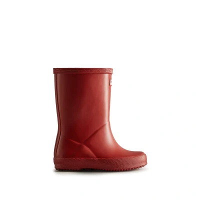 Afbeelding van Regenlaars Hunter Toddler Original First Classic Military Red Schoenmaat 31