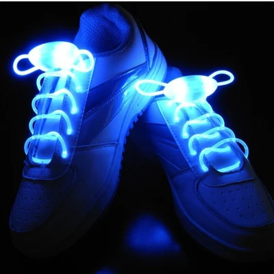 Afbeelding van Lichtgevende LED Veters Blauw