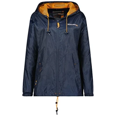 Afbeelding van Geographical Norway Boat Lady Windjack voor dames outdoor Damesjas met lange mouwen tactische jas, Marineblauw, L