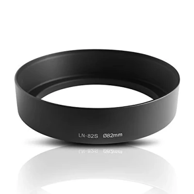 Afbeelding van 82mm Ø Metalen lenskap Lens Hood. CNC bewerkte aluminium. Voor het vastschroeven van lensfilterdraad. Canon Sony Nikon Tamron Sigma Olympus Fujifilm Pentax