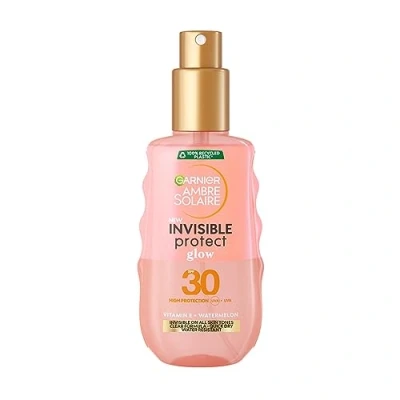 Afbeelding van Garnier Ambre Solaire Invisible Protect Glow Zonnebrandspray SPF30 150 ml